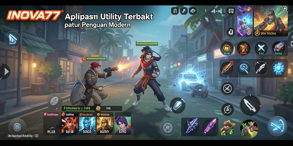 Tampilan utama INOVA77 dengan fitur pengelolaan tugas yang canggih.
