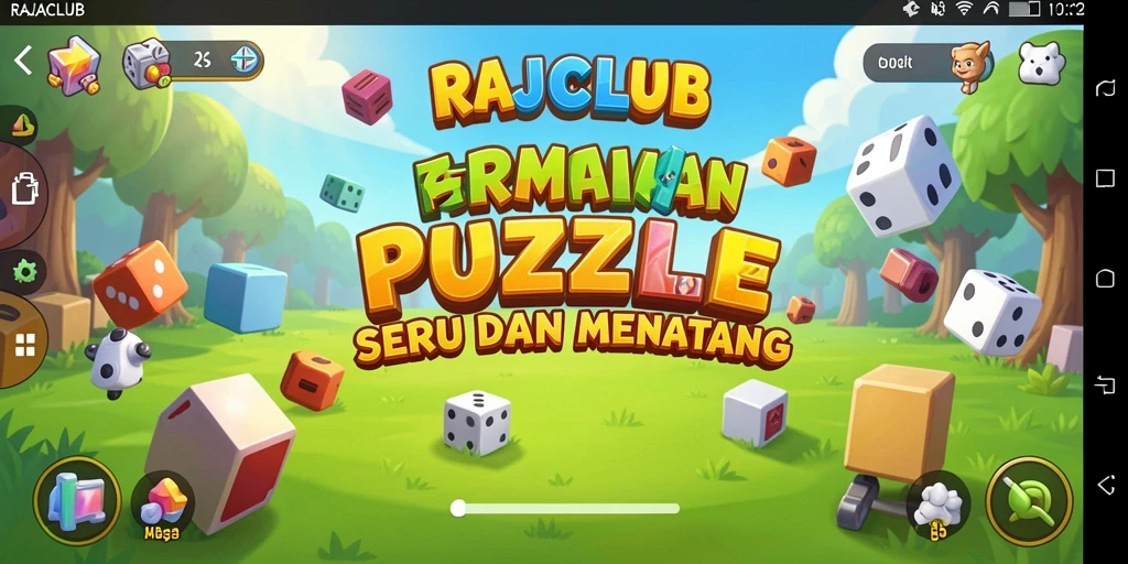 Tampilan gameplay <strong>RAJACLUB</strong> yang menarik dan menantang.