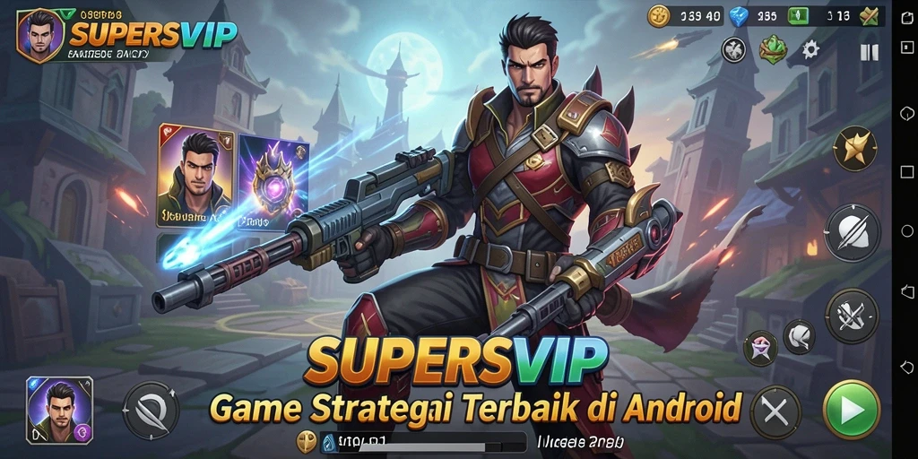 Gambaran gameplay menarik dari SUPERSVIP yang penuh strategi.